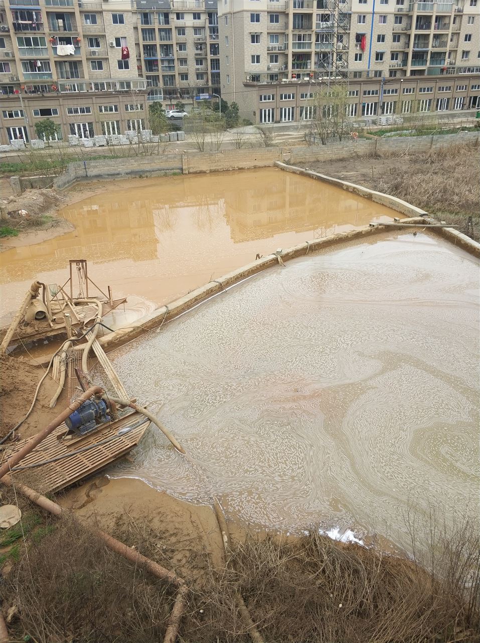 随州沉淀池淤泥清理-厂区废水池淤泥清淤