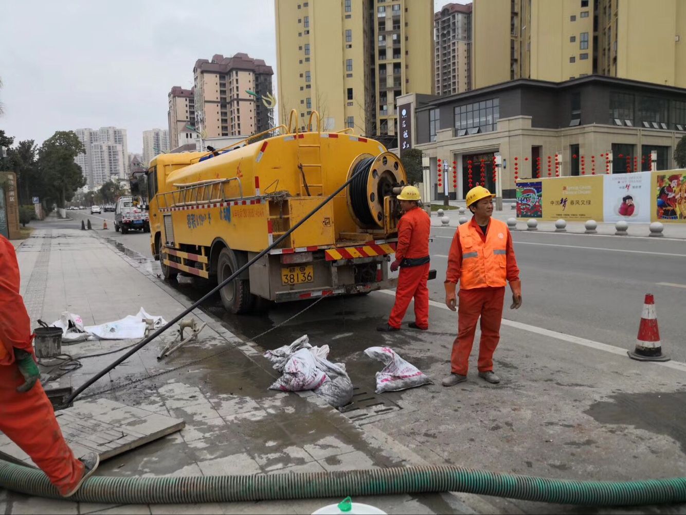 随州排污管道清淤-管道清洗