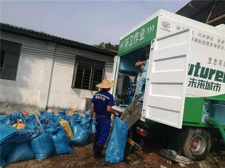随州工业污泥压干处理